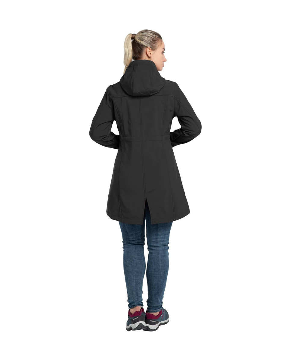 Parka de mujer negro 