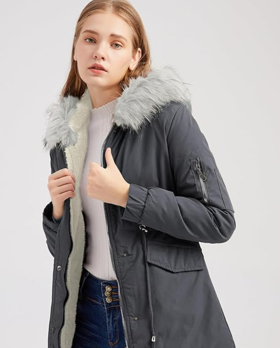 Parka de mujer Tuopuda