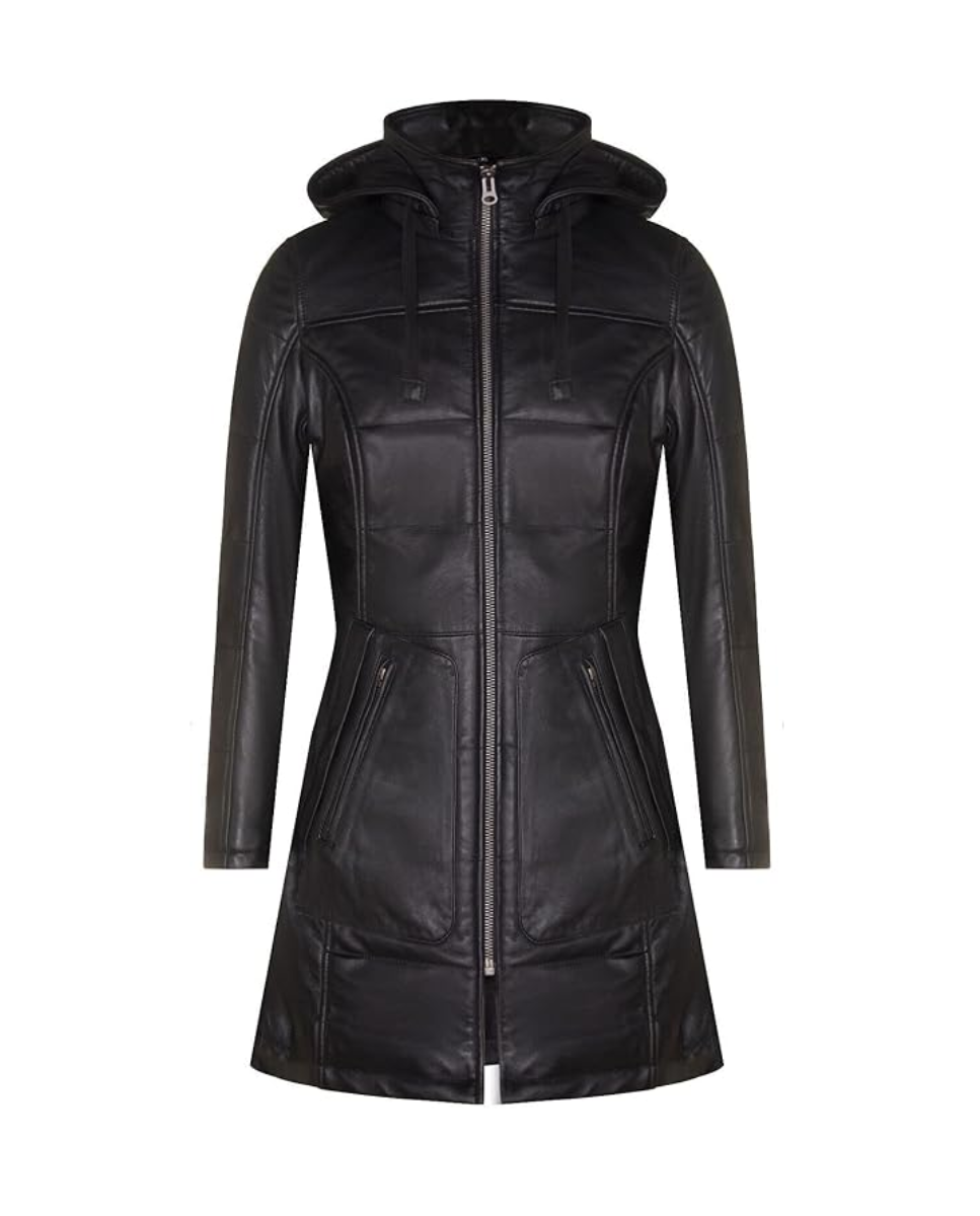 Parka de mujer Inifinity leather - ropa 