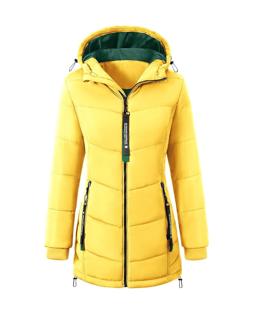 Parka de mujer amarillo Young Girl 