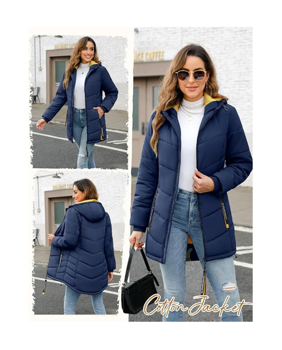 Parka de mujer azul Young Girl 