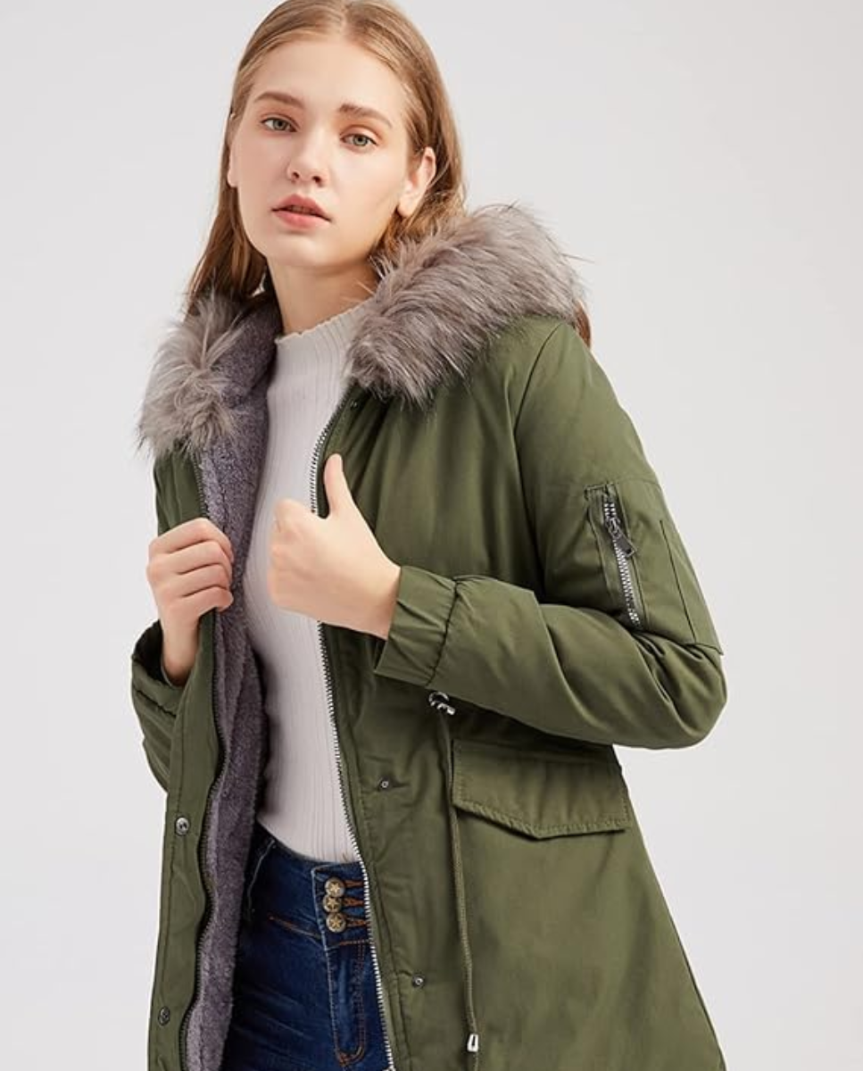 Parka de mujer Tuopuda