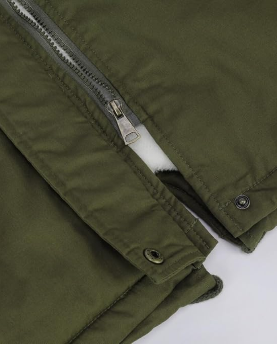 Parka de mujer verde - ropa 