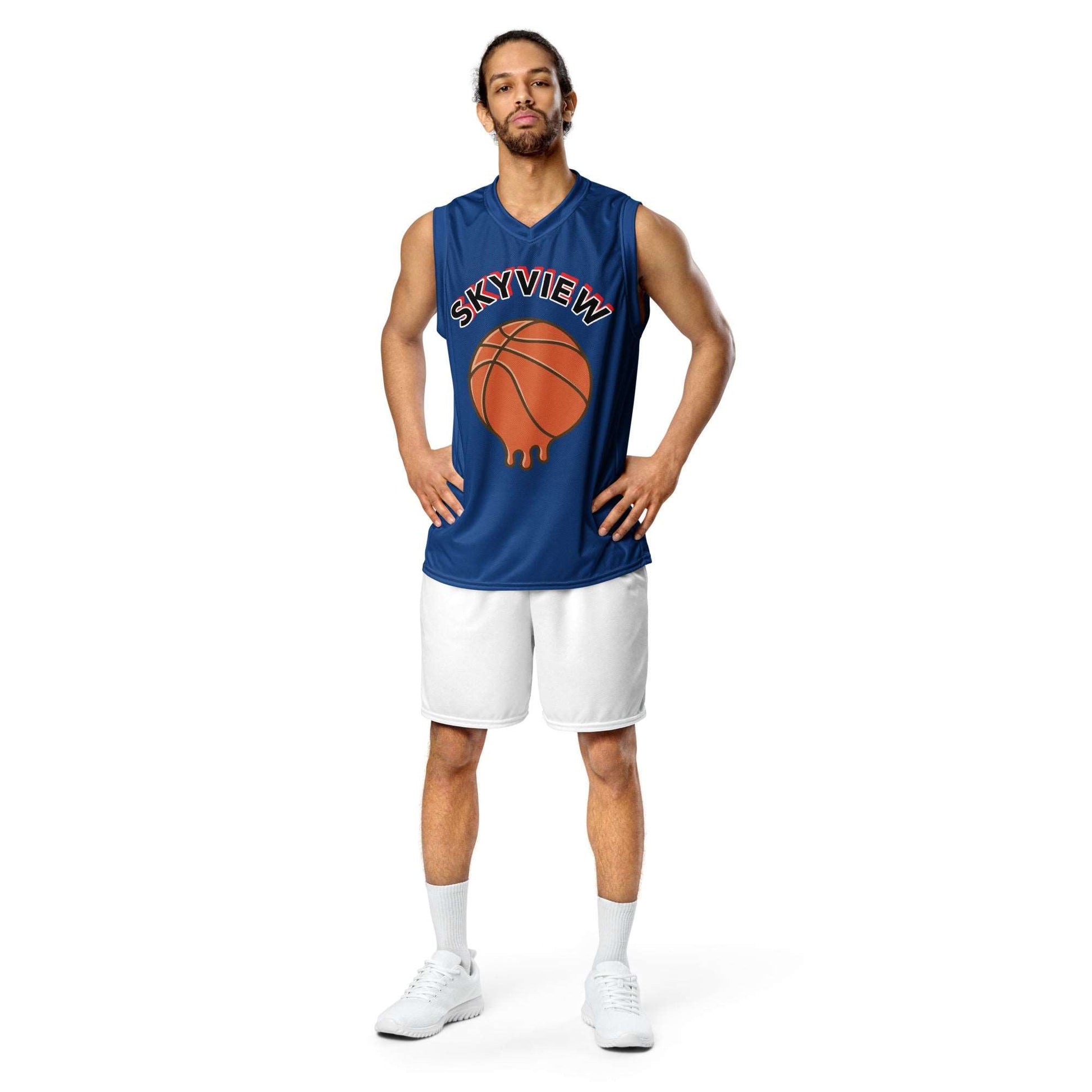 Camiseta de baloncesto unisex reciclada SKYVIEW