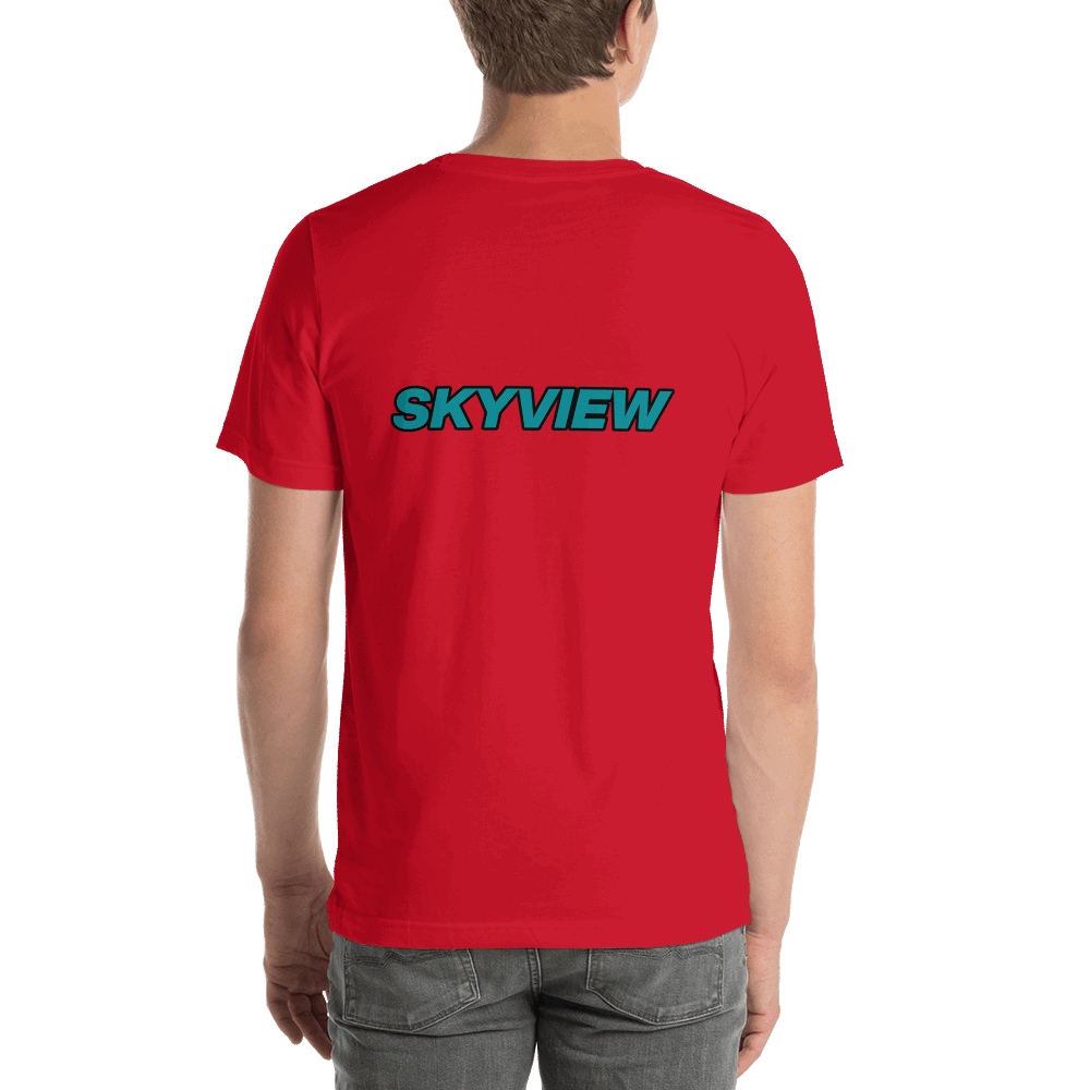 Camiseta de manga corta unisex SKYVIEW