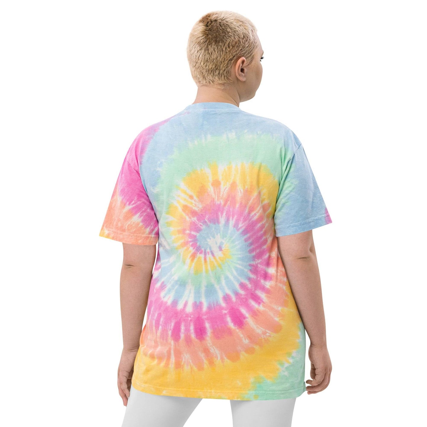 Camiseta oversize con efecto tie dye SKYVIEW