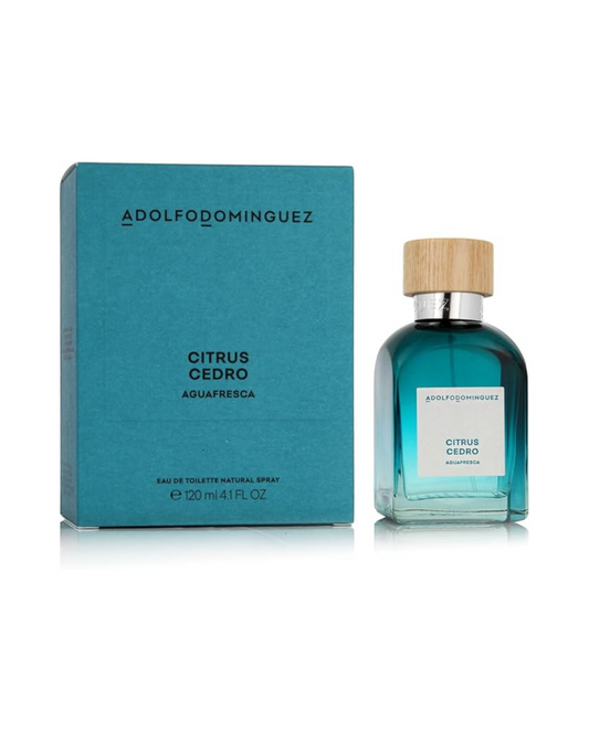 Perfume de hombre Adolfo Dominguez Agua fresca Citrus Cedro